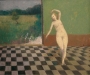 CONCHA HERMOSILLA Danserinnen 1972 olje 54x65cm