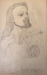 The Universal Love 1948 tegning 30x19cm