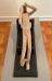 GUNNAR TORVUND  Angstfigur 1974 furu, plast,stål 70x42cm