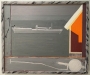 LEONARD RICKHARD  Solstreif/skipet 1994 olje 91x111cm