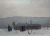 Fra Oslo akvarell 26x36cm